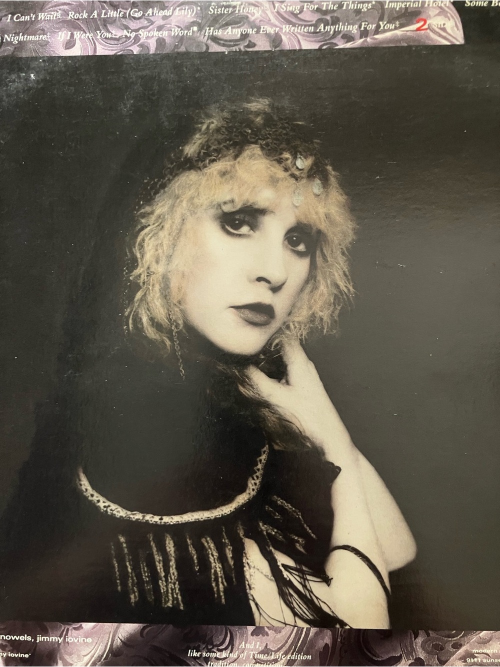 1985 Stevie Nicks “Rock A Little “ Modern Record First Pressing #7904791 Vinyl - Picture 12 of 14